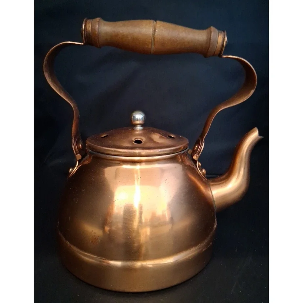 Vintage copper kettle